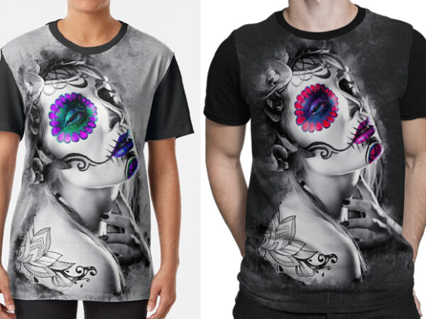 Fascinación – t-shirt graphic sublimation transfer technique