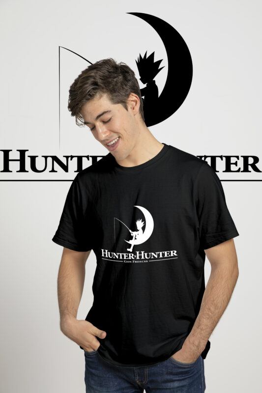 Gon Hunter x Hunter dreams logo anime design tshirt