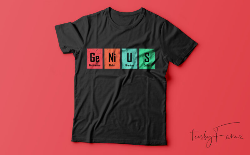 Pack of 50 Periodic table T shirt designs Volume II (Colored)