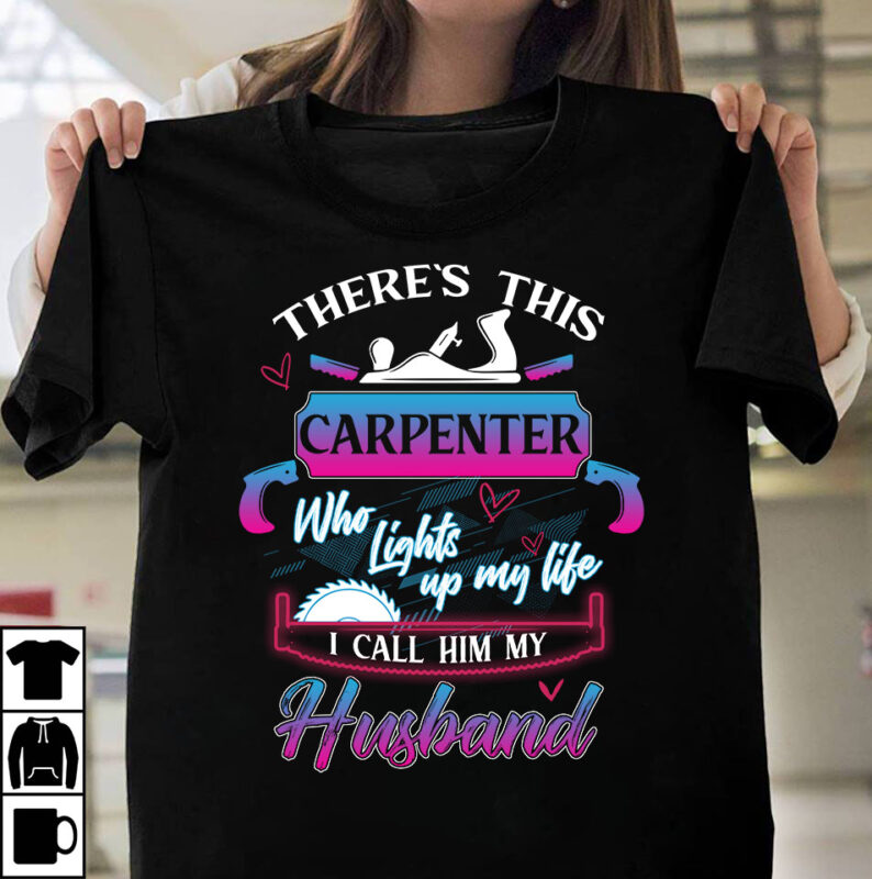 t-shirt vector Carpenter Bundle Part 1 - 50 Designs - 90% OFF
