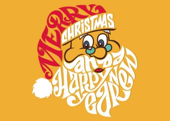MERRY CHRISTMAS SANTA t shirt designs for sale