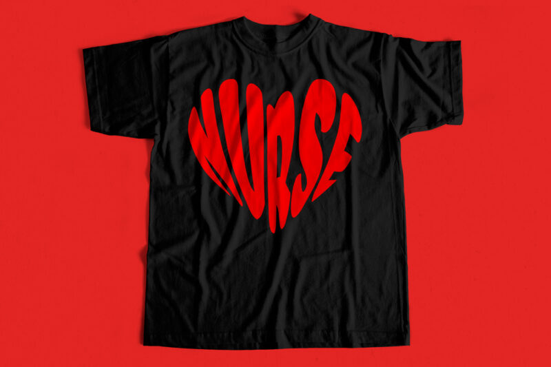Nurse Love T shirt design for sale