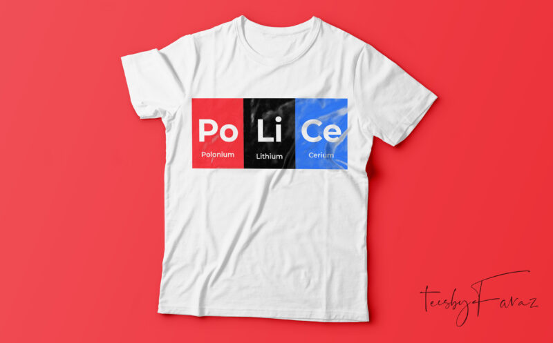 Pack of 50 Periodic table T shirt designs Volume II (Colored)