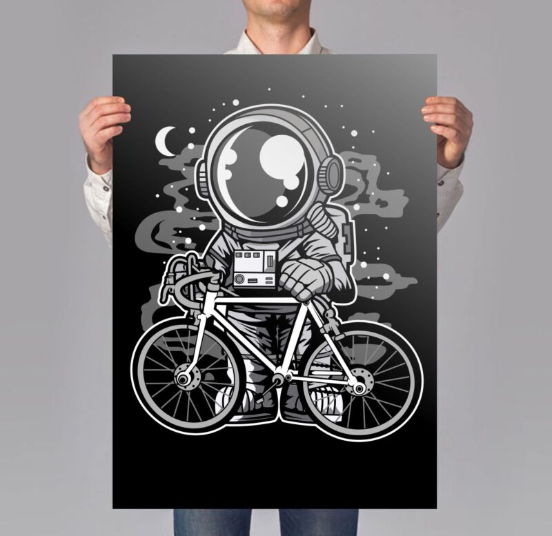 30 Astronaut Cartoon Designs Bundle #2