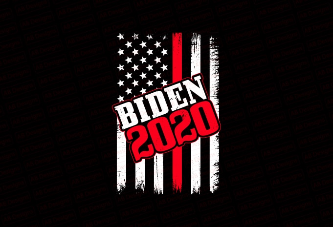 American flag, USA flag, United state flag, USA biden 2020 flag T-Shirt Design