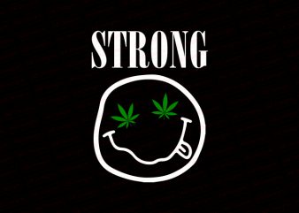 Strong smile T-Shirt Design