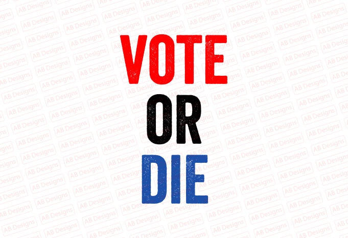 Vote or die biden T-Shirt Design