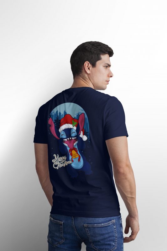 Stitch CHRISTMAS TSHIRT DESIGN