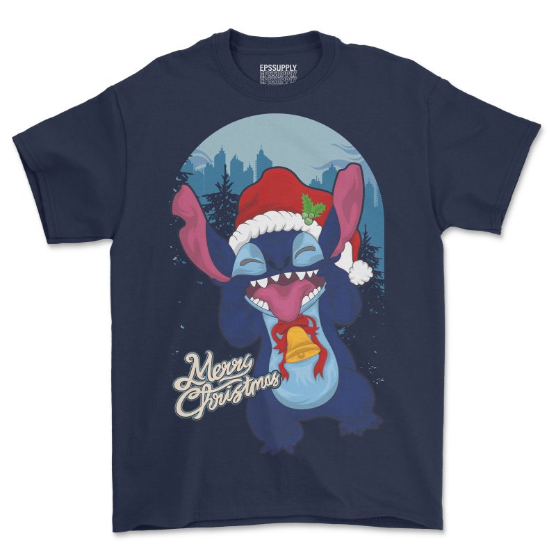 Stitch CHRISTMAS TSHIRT DESIGN