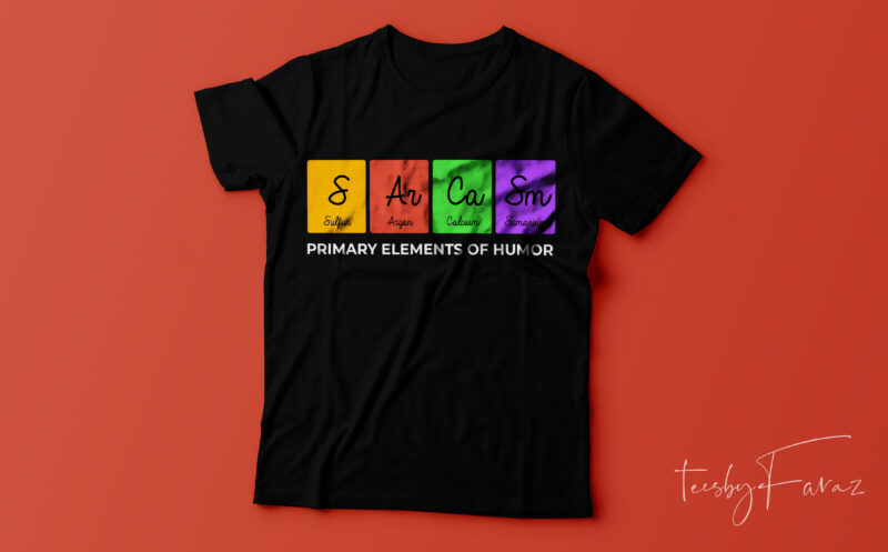 Pack of 50 Periodic table T shirt designs Volume II (Colored)