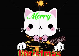 Kitten tree vector, Kittens Christmas Svg, Kitten christmas svg, Kitten christmas vector, Kitten in reindeer christmas vector, merry christmas Kitten, Cat christmas vector, Cat christmas png, Cat vector, Cat Svg,