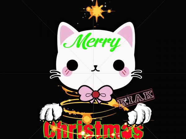 Kitten tree vector, kittens christmas svg, kitten christmas svg, kitten christmas vector, kitten in reindeer christmas vector, merry christmas kitten, cat christmas vector, cat christmas png, cat vector, cat svg,