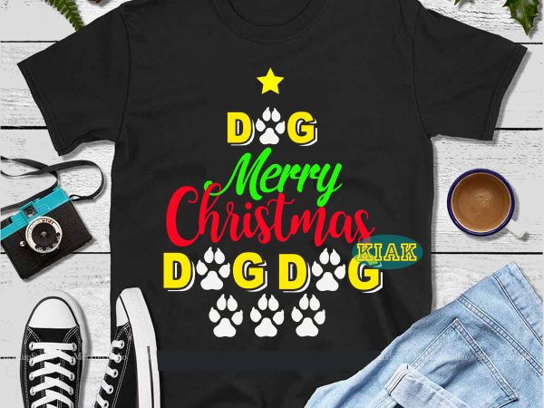 Dog christmas tree t shirt template vector svg, christmas dog vector, paws dog christmas tree vector, funny santa svg, christmas svg, funny christmas 2020 vector, christmas quote vector, noel scene