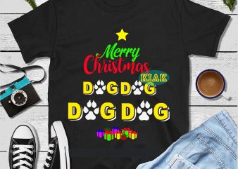 Dog Christmas tree t shirt template vector Svg, Christmas dog vector, Paws dog christmas tree vector, Funny Santa Svg, Christmas Svg, Funny Christmas 2020 vector, Christmas quote vector, Noel scene