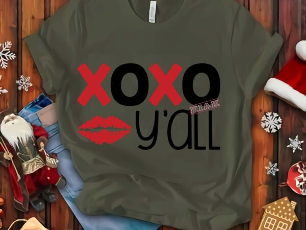 Xoxo kiss y’all svg, xoxo kiss y’all vector, xoxo logo, kiss svg, happy valentine’s day svg, valentine vector