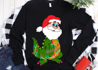 Funny Santa Claus crocodile t shirt template vector, Merry Christmas, Christmas, Christmas 2020 Svg, Funny Christmas 2020, Christmas quote vector, Christmas Tree logo, Noel scene Svg