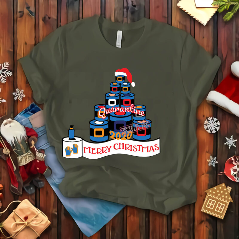 20 bundles design COVID-19 stopped for me to celebrate Christmas 2020 t shirt template vector, 20 Bundles design part 6 Christmas quarantine, 20 bundles christmas part 6 t shirt template