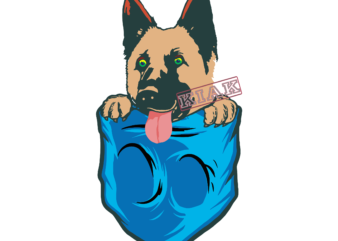 Dog tshirt svg, Funny Dog svg, Dog Hiding in Pocket