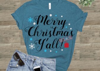 Merry christmas y’all vector, Merry Christmas, Christmas, Christmas 2020 Svg, Funny Christmas 2020, Merry Christmas vector, Santa vector, Noel scene Svg, Noel vector