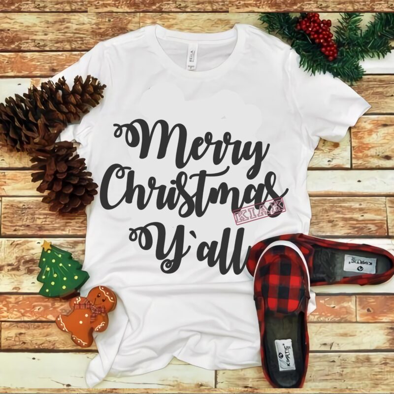 Merry christmas y’all vector, Merry Christmas, Christmas, Christmas 2020 Svg, Funny Christmas 2020, Merry Christmas vector, Santa vector, Noel scene Svg, Noel vector