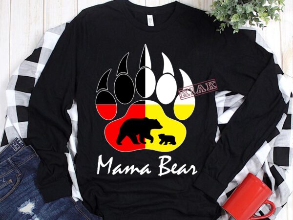 Mama bear vector, mama bear svg, happy mother’s day svg, mother svg, bears svg