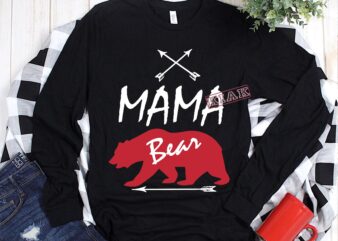 Mama Bear vector, Mama Bear svg, happy mother’s day svg, mother svg, Bears svg