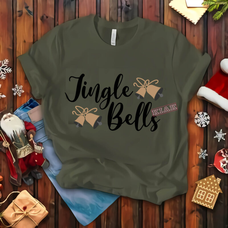 Jingle bells Svg, Jingle bells vector, Merry Christmas, Christmas ...