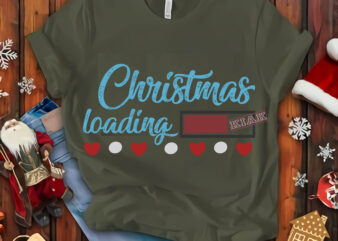 Christmas loading 2020 Svg, Christmas loading t shirt template vector, Merry Christmas, Christmas, Christmas 2020 Svg, Funny Christmas 2020, Merry Christmas vector, Santa vector, Noel scene Svg, Noel vector