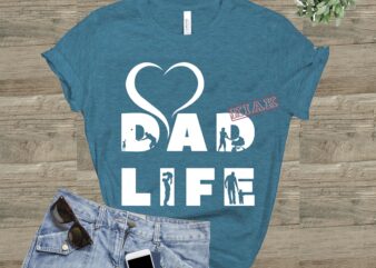 Dad Life vector, Dad in my heart Svg, Daddy vector, Dad Svg, Father vector, Father’s day Svg, Daddy Svg, Happy father’s day Svg, Papa Svg, Dad vector
