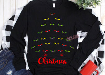 Cat eyes vector, Colorful Cat eyes form the Christmas tree t shirt template vector, Merry Christmas, Christmas, Christmas 2020 Svg, Funny Christmas 2020, Merry Christmas vector, Santa vector, Noel scene
