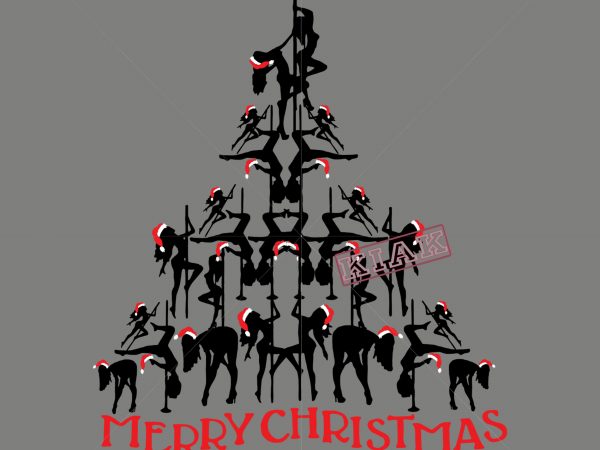Girls pole dancing forming a christmas tree in christmas 2020 vector t shirt template vector, merry christmas, christmas, christmas 2020 svg, funny christmas 2020, christmas quote vector, christmas tree logo, noel scene svg