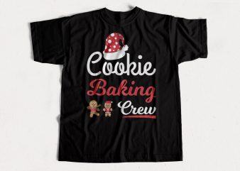 Cookie Baking Crew – T-Shirt design for sale
