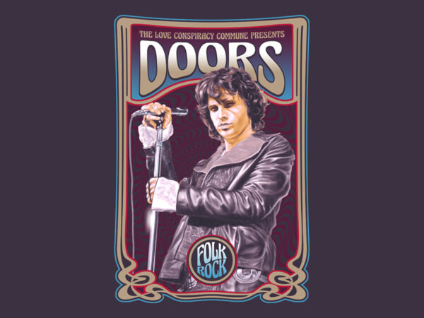 The doors t shirt designs for sale