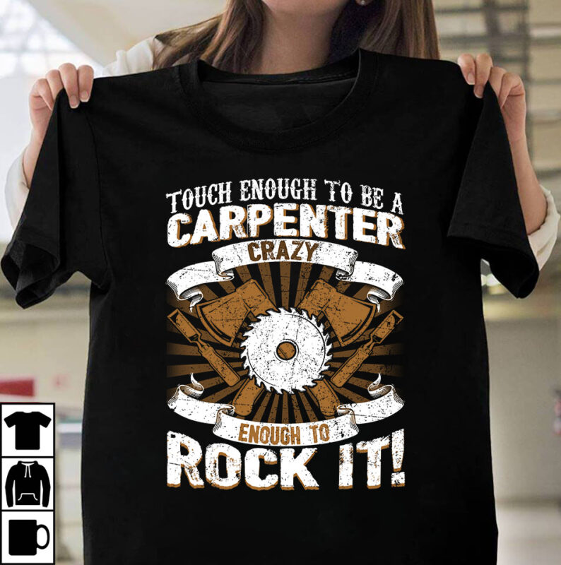 t-shirt vector Carpenter Bundle Part 1 - 50 Designs - 90% OFF