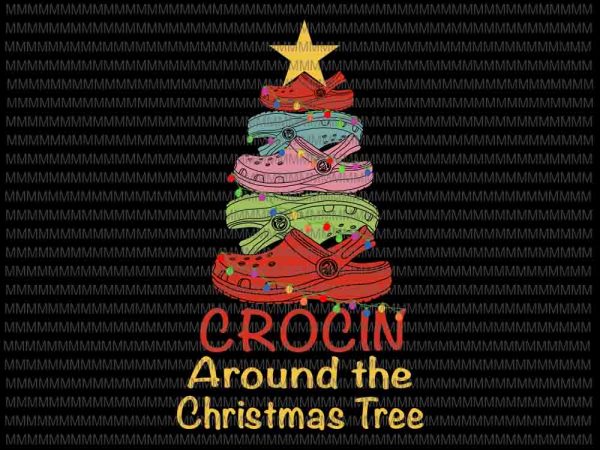Crocin around the christmas tree svg, christmas tree svg, crocin christmas tree svg, crocin tree xmas svg t shirt vector file