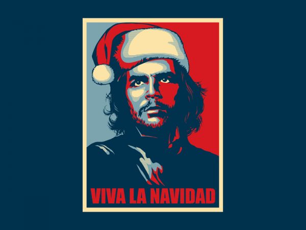 Viva la navidad t shirt vector art