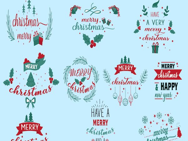 10 merry christmas designs