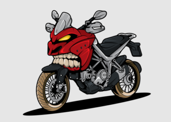 Motorcycles T-Shirt Design Concept