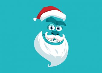 monster santa t shirt designs for sale