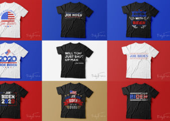 Pack of 10 Joe Biden T shirt designs ready to print