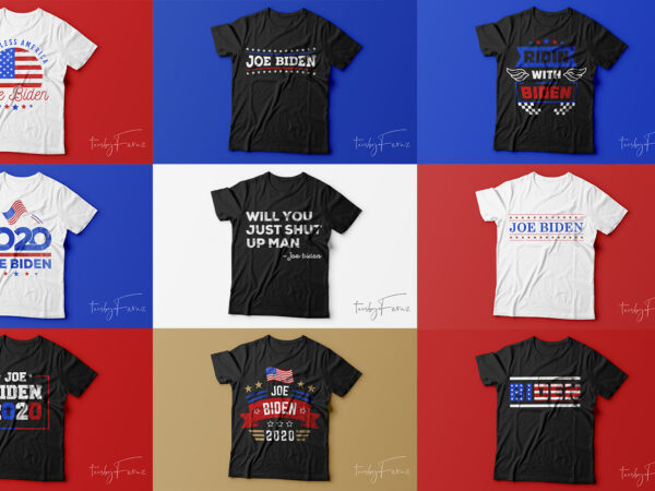 Pack of 10 joe biden t shirt designs ready to print