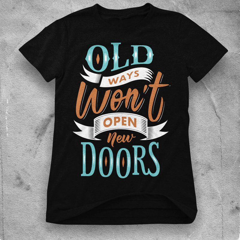 TYPOGRAPHY T-SHIRT DESIGNS BUNDLE PART 9