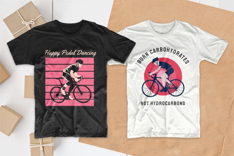 t-shirt vector bicycle t shirt design bundle, Bike t shirt design slogan quotes pack collection bundles, Bike t-shirt designs silhouettes, Mountain bike t shirt design, EPS PSD SVG PNG