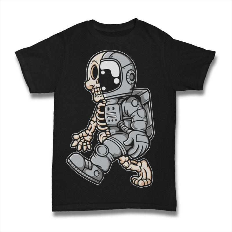 t-shirt vector 100 Astronaut Cartoon Designs Bundle