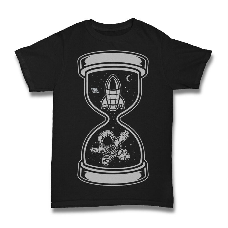 t-shirt vector 100 Astronaut Cartoon Designs Bundle