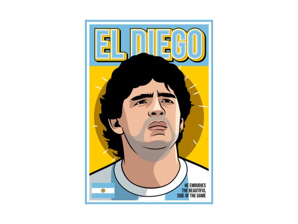 El diego 2 vector clipart