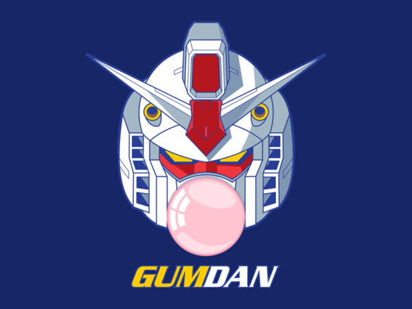 Gumdan t shirt design template