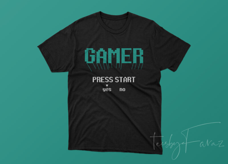 Best Selling Gamer t shirts designs Bundle with source files