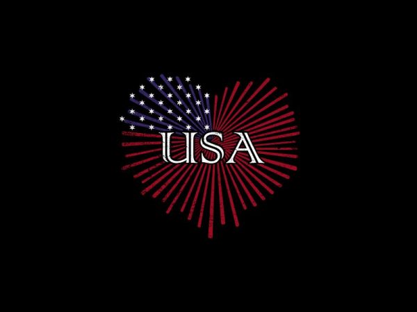 Love usa, i love usa, i love america – we love usa – american t shirt design for sale