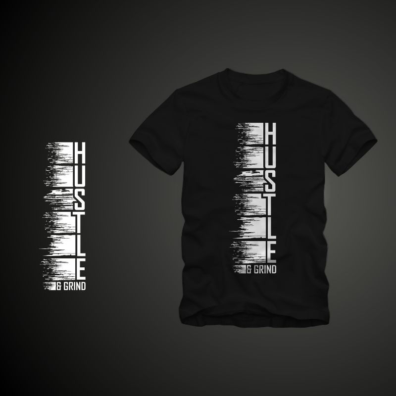 hustle shirt design